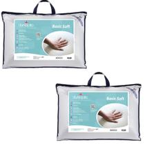 2 Travesseiros Basic Soft - Macio