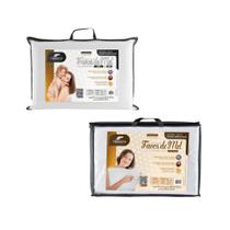 2 Travesseiros Modelos Favos de Mel - Laváveis 2 Travesseiros Modelos Favos de Mel - Laváveis