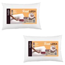 2 Travesseiros Real Látex 16cm