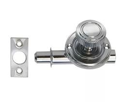 2 Trinco Fecho Tipo Batom Cromado P/ Portas E Janelas 2 Trinco Fecho Tipo Batom Cromado P/ Portas E Janelas