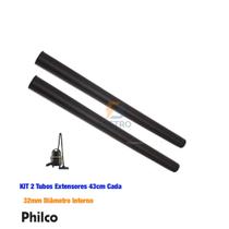 2 Tubo Extensor Prolongador Aspirador de Pó Philco PAS20