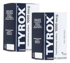 2 Tyrox 1000mg Repositor Hormonal Cão Cães Cepav 120 Cp Kit