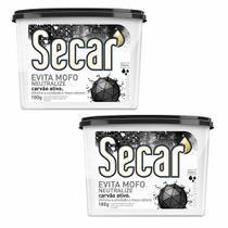 2 Un Anti Mofo Secar Original Carvão Ativo Evita Umidade180g 2 Un Anti Mofo Secar Original Carvão Ativo Evita Umidade180g