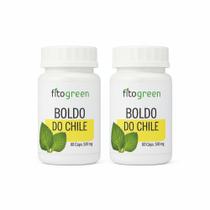 2 Un Boldo do Chile 100 Natural 60 Cápsulas Fito Green 2 Un Boldo do Chile 100 Natural 60 Cápsulas Fito Green