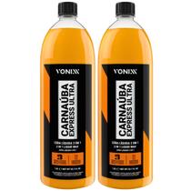 2 Un Carnaúba Express Ultra 1,5L Plásticos E Pintura Vonixx