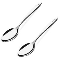 2 UN Colher inox grande de Servir arroz 33cm reforçada