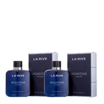 2 un. Ironstone La Rive Eau de Toilette - Masculino 100ml