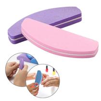 2 Un Lixa Buffer De Polir Unha Gel Acrílico 100/180 Pequena Colorida 2 Un Lixa Buffer De Polir Unha Gel Acrílico 100/180 Pequena Colorida