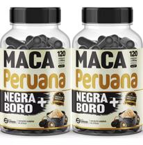 2 un Ma ca Perua na Negra Premium 500 mg 120 Cáps Forma Suprema