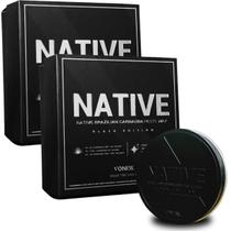 2 Un Native Black Vonixx 100g Carnaúba Brilho Profundo E Proteção 2 Un Native Black Vonixx 100g Carnaúba Brilho Profundo E Proteção