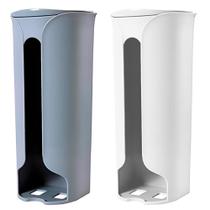 2 Un. Porta Sacolas Plástica De Parede Puxa Saco De Lixo