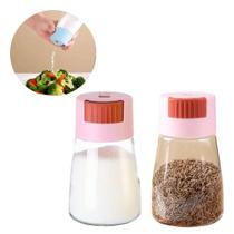 2 Un Porta Tempero De Vidro Condimentos 180ml Com Dosador Cozinha 2 Un Porta Tempero De Vidro Condimentos 180ml Com Dosador Cozinha