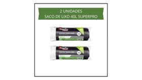 2 un saco lixo plastico superpro 40l c/ 100 unid 2 un saco lixo plastico superpro 40l c/ 100 unid
