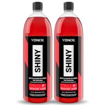 2 Un Shiny Brilho Molhado 1,5L Revitalizador De Pneus Duradouro Vonixx