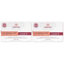 2 Un Suplemento Vitamínico Exímia Fortalize Kera D 30 Comprimidos