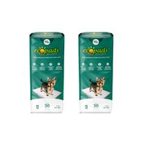 2 Un Tapete Higiênico Ecopads 30un Pet Mais 2 Un Tapete Higiênico Ecopads 30un Pet Mais