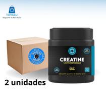 2 UND Creatina 100% PURA (Monohidratada) 300g - Master Séries