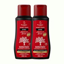 2 UNDs Sabonete Íntimo Líquido Babatimão Bio Instinto 400 ml pH Equilibrado 24h