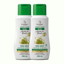 2 UNDs Sabonete Íntimo Líquido ERVA DOCE Bio Instinto 400 ml Redutor de Odores