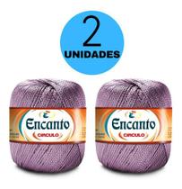 2 Uni Linha Fio Encanto Para Croche Circulo Escolha As Cores