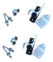 2 Uni - Trinco Fecho 751 Meia Lua Caracol Janela Correr