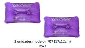 2 Unid. Bolsa Térmica Calor Instantâneo Hot Bag Original n 07 Roxa