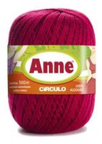 2 Unid Fio Anne 500m Linha Círculo Tricô Crochê Escolha Cor