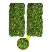 2 Unid Placa Grama Artificial Jardim Vertical Aramavel 40X90