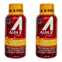 2 unid Protetor De Motor Condicionador Metais Alfa X Legacy 100ml