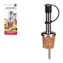 2 Unidade Bico Dosador Inox Com Rolha E Tampa Azeite Garrafa