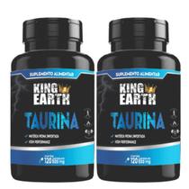 2 Unidade Taurina Suplementos Alimentares 240 cápsulas - Rei Terra 2 Unidade Taurina Suplementos Alimentares 240 cápsulas - Rei Terra