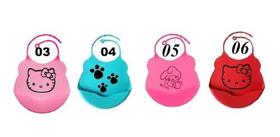 2 Unidades Babador Silicone Cata Migalha Impermeável Bebe 2 Unidades Babador Silicone Cata Migalha Impermeável Bebe