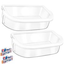 2 UNIDADES BIN DE PORTA DE GELADEIRA WPW10289497 REFORÇADO Compatível com Prateleira de Porta de Geladeira Whirlpool W10289497, KitchenAid Kenmore WRF535SWHZ WRF535SMBM WRF535SWHV KRFC300ESS 2 UNIDADES BIN DE PORTA DE GELADEIRA WPW10289497 REFORÇADO Compatível com Prateleira de Porta de Geladeira Whirlpool W10289497, KitchenAid Kenmore WRF535SWHZ WRF535SMBM WRF535SWHV KRFC300ESS