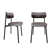 2 Unidades Cadeira Alloa fixa C/4 Pés 50 X 44,7 X 83,8 cm 2 Unidades Cadeira Alloa fixa C/4 Pés 50 X 44,7 X 83,8 cm