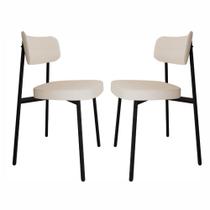 2 Unidades Cadeira Alloa fixa C/4 Pés 50 X 44,7 X 83,8 cm 2 Unidades Cadeira Alloa fixa C/4 Pés 50 X 44,7 X 83,8 cm