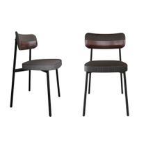 2 Unidades Cadeira Alloa fixa C/4 Pés 50 X 44,7 X 83,8 cm 2 Unidades Cadeira Alloa fixa C/4 Pés 50 X 44,7 X 83,8 cm