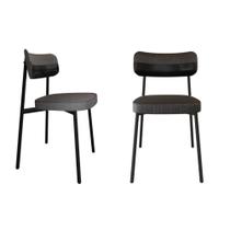 2 Unidades Cadeira Alloa fixa C/4 Pés 50 X 44,7 X 83,8 cm 2 Unidades Cadeira Alloa fixa C/4 Pés 50 X 44,7 X 83,8 cm