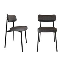 2 Unidades Cadeira Alloa fixa C/4 Pés 50 X 44,7 X 83,8 cm 2 Unidades Cadeira Alloa fixa C/4 Pés 50 X 44,7 X 83,8 cm