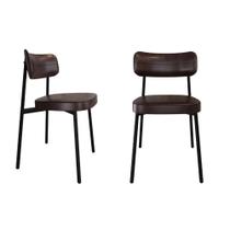 2 Unidades Cadeira Alloa fixa C/4 Pés 50 X 44,7 X 83,8 cm 2 Unidades Cadeira Alloa fixa C/4 Pés 50 X 44,7 X 83,8 cm