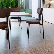 2 Unidades Cadeira Alloa fixa C/4 Pés 50 X 44,7 X 83,8 cm 2 Unidades Cadeira Alloa fixa C/4 Pés 50 X 44,7 X 83,8 cm