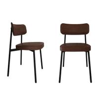 2 Unidades Cadeira Alloa fixa C/4 Pés 50 X 44,7 X 83,8 cm 2 Unidades Cadeira Alloa fixa C/4 Pés 50 X 44,7 X 83,8 cm