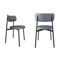 2 Unidades Cadeira Kyta fixa C/4 Pés 50 X 44,7 X 83,8 cm 2 Unidades Cadeira Kyta fixa C/4 Pés 50 X 44,7 X 83,8 cm