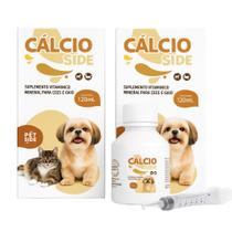 2 Unidades Calcioside Mix Pro Pet - 120ml PetSide 2 Unidades Calcioside Mix Pro Pet - 120ml PetSide