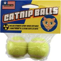 2 Unidades de Bolinhas de Catnip PetSport 1,5 - Não Tóxicas para Gatos
