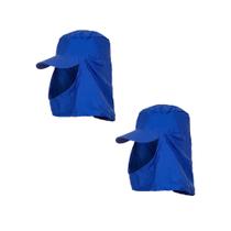 2 unidades de touca arabe brim azul royal soldador
