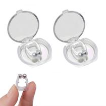 2 Unidades Dilatador Nasal Clip Magnético Anti Ronco Apnéia