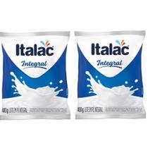 2 Unidades do Leite em Pó Integral Italac (400g Cada)
