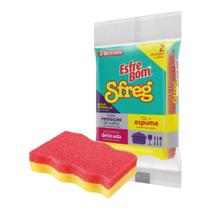 2 Unidades Esponja Esfre Bom Bettanin Sfreg Dupla Face