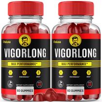 (2 unidades) Gomas Vigorlong, suplemento VigorLong Performance Blend de máxima potência, Vigorling gomas naturais com ingredientes saudáveis, fórmula premium avançada, suporte a avaliações (120 gomas) (2 unidades) Gomas Vigorlong, suplemento VigorLong Performance Blend de máxima potência, Vigorling gomas naturais com ingredientes saudáveis, fórmula premium avançada, suporte a avaliações (120 gomas)