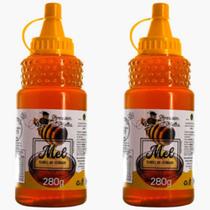 2 unidades MEL de Abelhas - Silvestre - Puro - 280 gramas cada